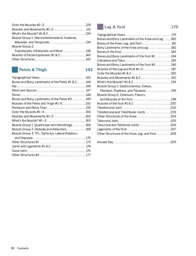 Trail Guide to the Body Student Workbook, 6th Edition