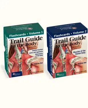 Trail Guide to the Body Flashcards, 6th Edition, Complete Set