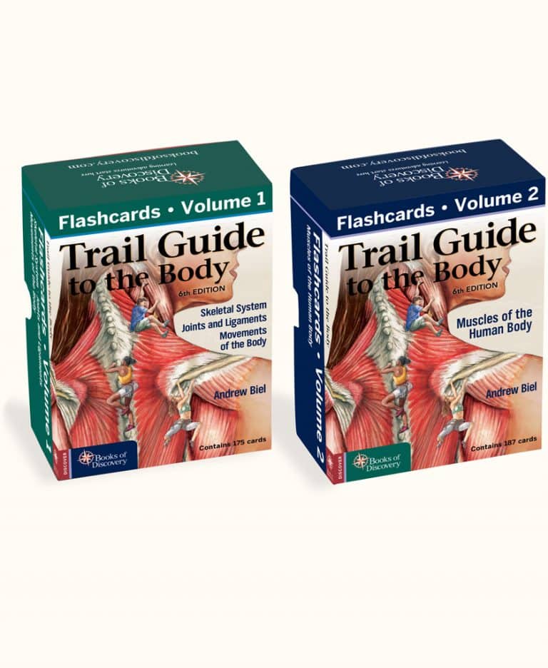 Trail Guide To The Body Flashcards, 6th Edition, Complete Set